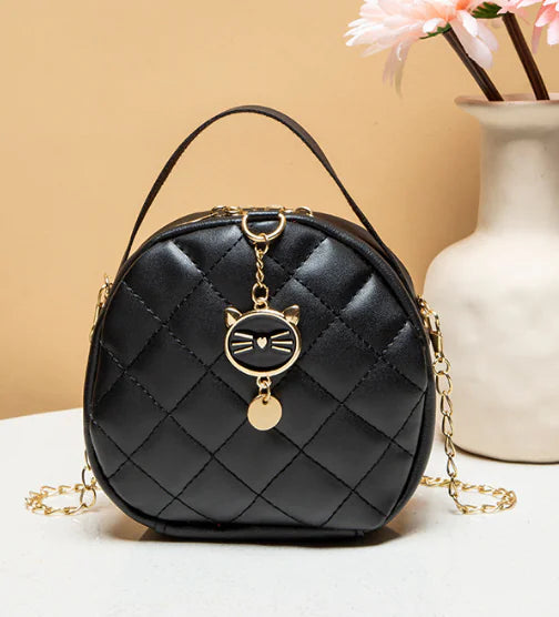 Shoulder Bag, Small Round Bag, Handbag
