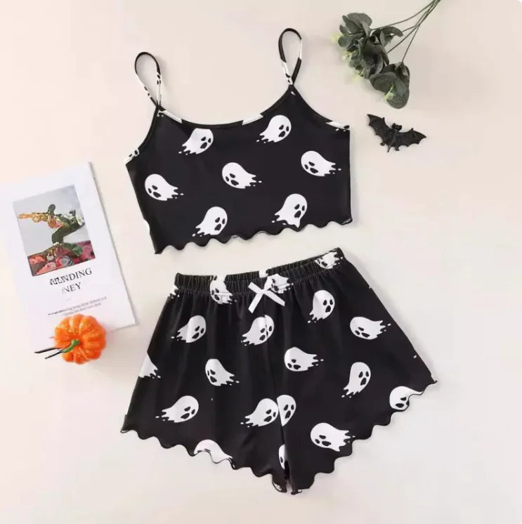 Women's Cozy Polyester Pajama Set
