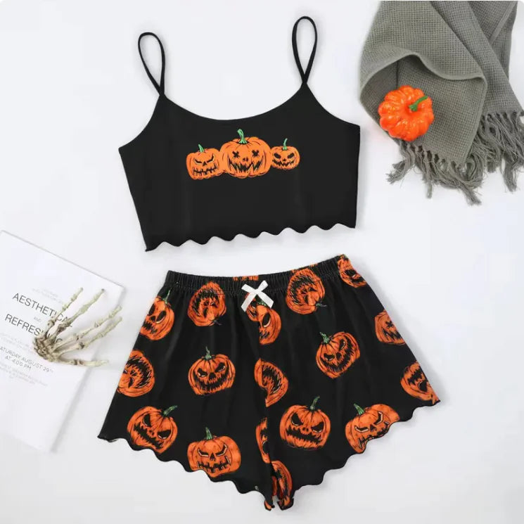 Women's Cozy Polyester Pajama Set