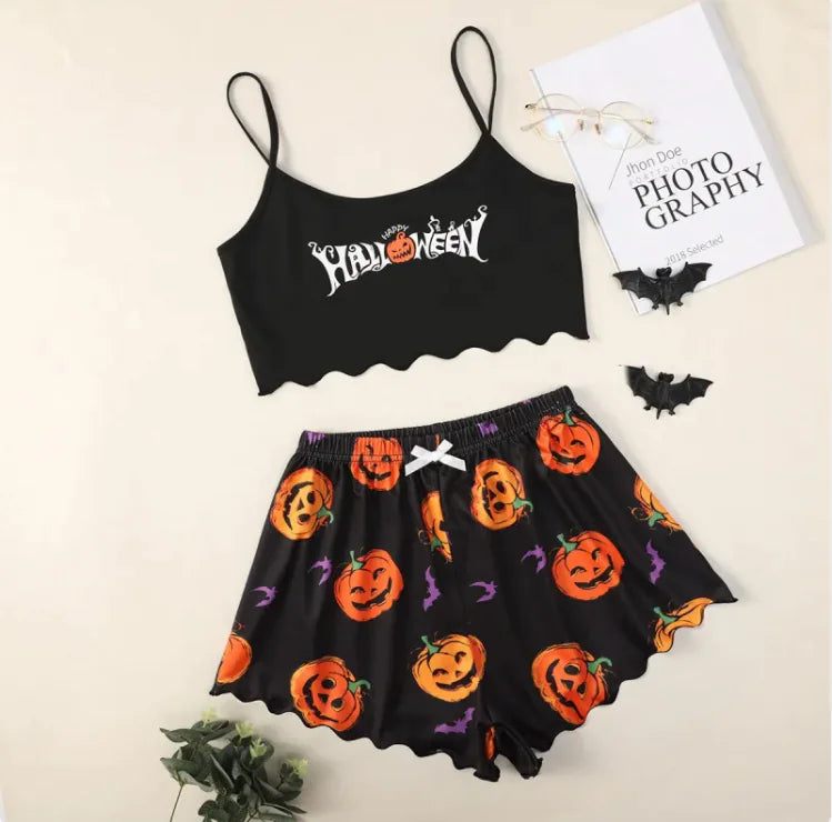 Women's Cozy Polyester Pajama Set