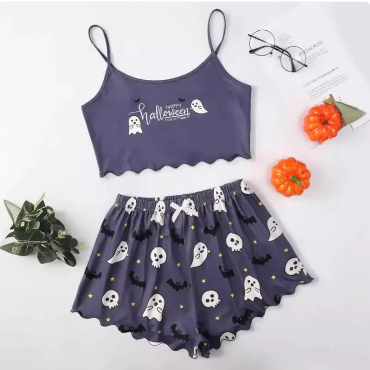 Women's Cozy Polyester Pajama Set