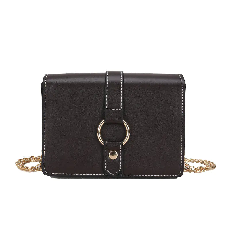 Trendy Women's Shoulder Bag - Simple Crossbody Chain Bag