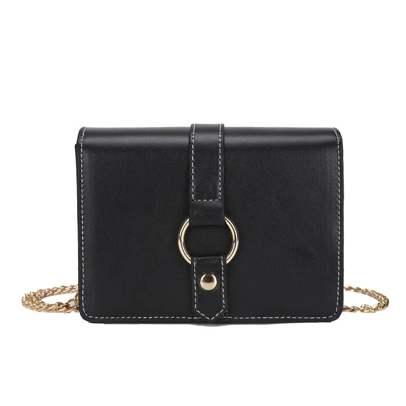 Trendy Women's Shoulder Bag - Simple Crossbody Chain Bag