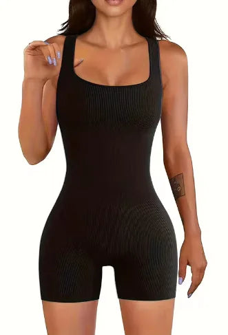 Elegance Fit Square Neck Bodysuit